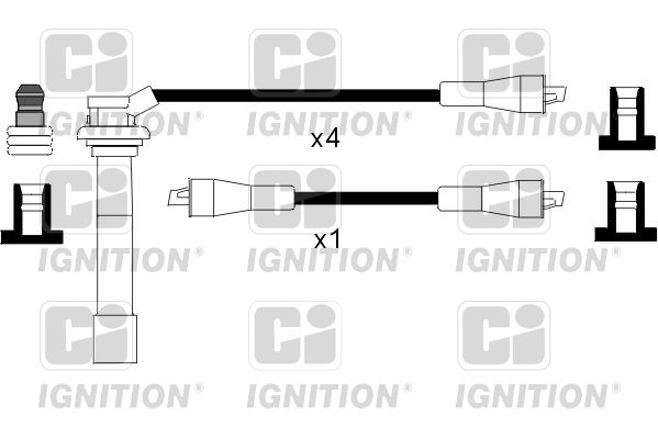 QUINTON HAZELL Комплект проводов зажигания XC1018